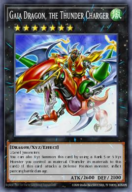 Gaia Dragon, the Thunder Charger GAOV-EN046