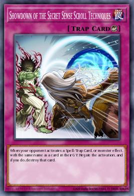 Showdown of the Secret Sense Scroll Techniques EXFO-EN078