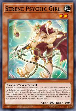 Serene Psychic Girl DUAD-EN013