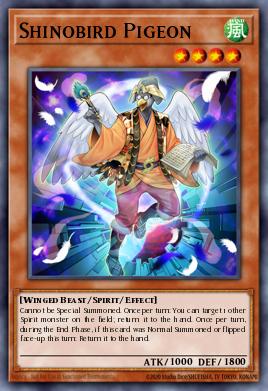 Shinobird Pigeon RATE-EN024