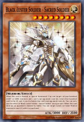 Black Luster Soldier - Sacred Soldier BOSH-EN097
