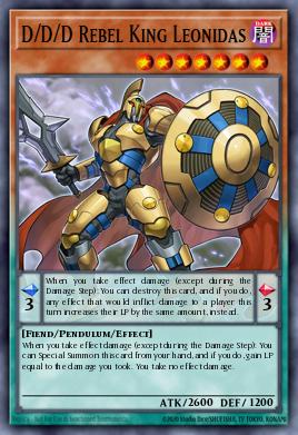 D/D/D Rebel King Leonidas DOCS-EN098
