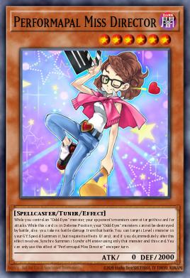 Performapal Miss Director GFP2-EN035