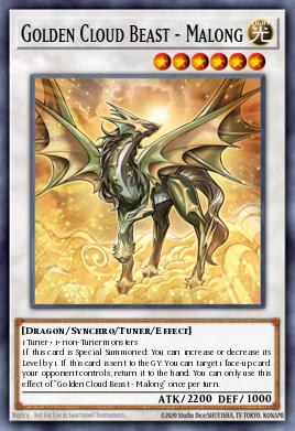Golden Cloud Beast - Malong CYAC-EN082