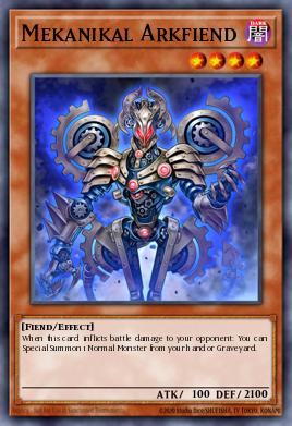 Mekanikal Arkfiend RATE-EN094