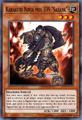 Karakuri Ninja mdl 339 "Sazank" STBL-EN022