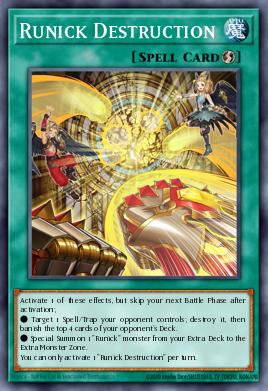 Runick Destruction TAMA-EN031