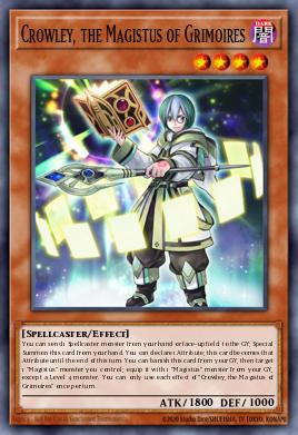 Crowley, the Magistus of Grimoires GEIM-EN001