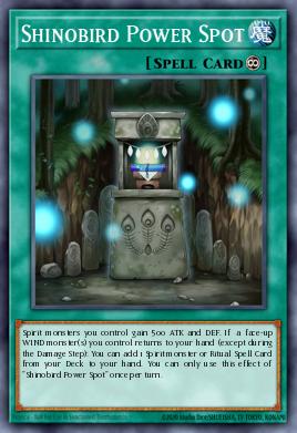 Shinobird Power Spot RATE-EN061
