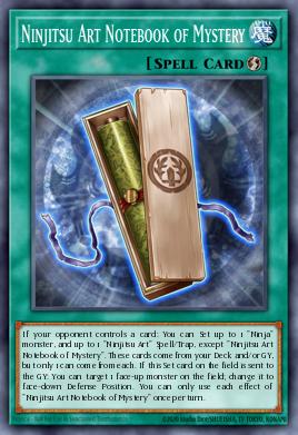 Ninjitsu Art Notebook of Mystery DABL-EN061