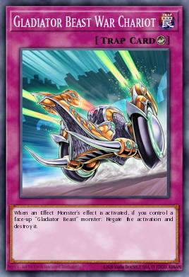 Gladiator Beast War Chariot TU03-EN019