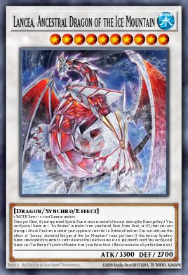 Lancea, Ancestral Dragon of the Ice Mountain BLTR-EN005