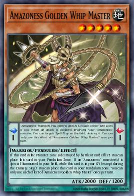 Amazoness Golden Whip Master DABL-EN093