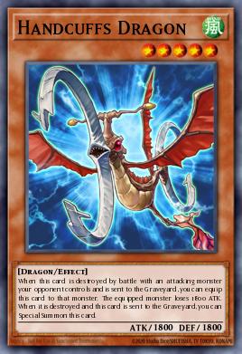 Handcuffs Dragon TDGS-EN013