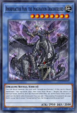 Amorphactor Pain, the Imagination Dracoverlord OP15-PT021
