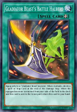 Gladiator Beast's Battle Halberd GLAS-EN055