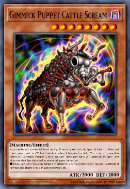 Gimmick Puppet Cattle Scream INFO-EN009