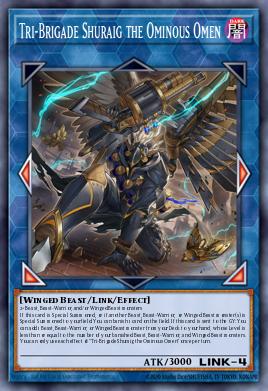 Tri-Brigade Shuraig the Ominous Omen PHRA-EN048