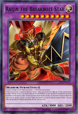 Raijin the Breakbolt Star BLCR-EN037