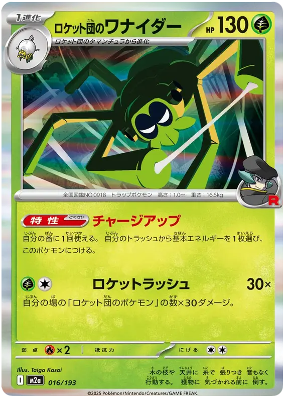 Team Rocket's Spidops 16