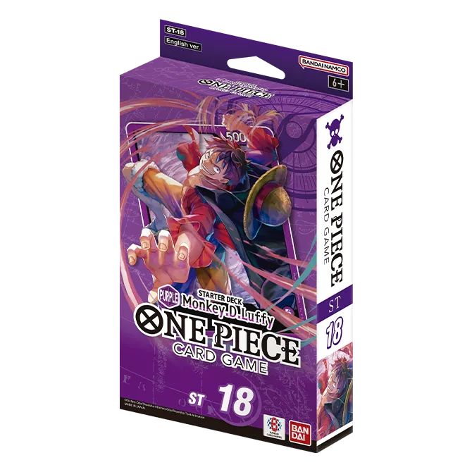 Starter Deck 18: PURPLE Monkey.D.Luffy preview