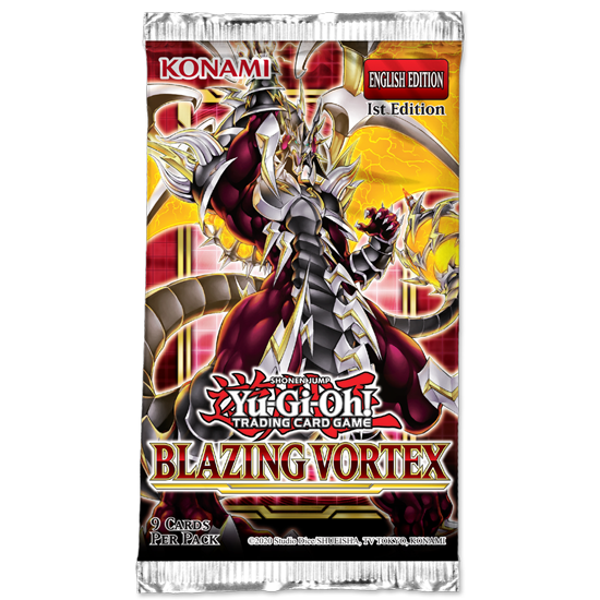 Blazing Vortex Premiere! promotional card preview